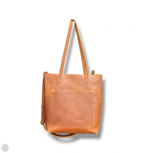 Tote Leather By Portland Leather, Size: Large