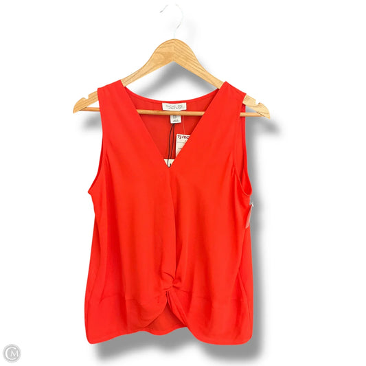 Top Sleeveless By Rachel Zoe In Red, Size: M