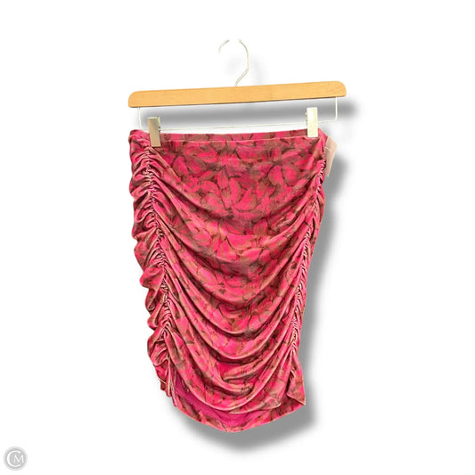 Top Sleeveless By Anthropologie In Floral Print, Size: Xs