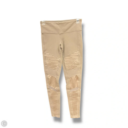 Athletic Leggings By Alo In Beige, Size: Xs