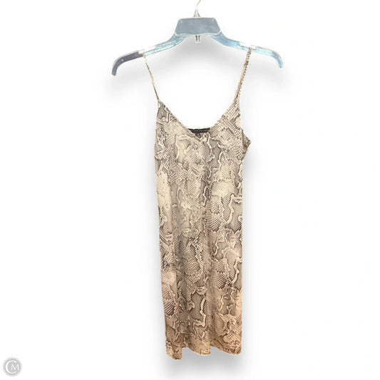 Dress Casual Short By White House Black Market In Animal Print, Size: Xs