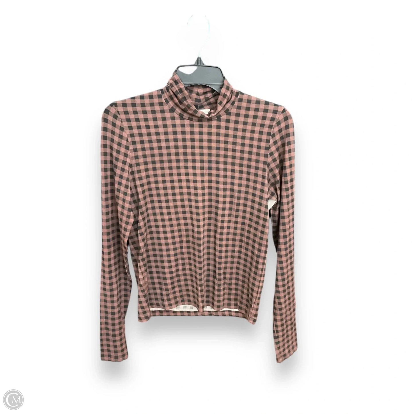 Top Long Sleeve Basic By Cos In Black & Brown, Size: M