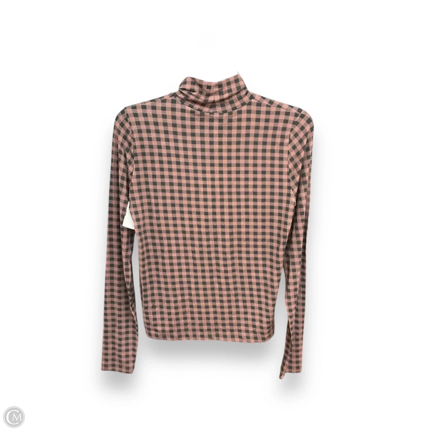 Top Long Sleeve Basic By Cos In Black & Brown, Size: M