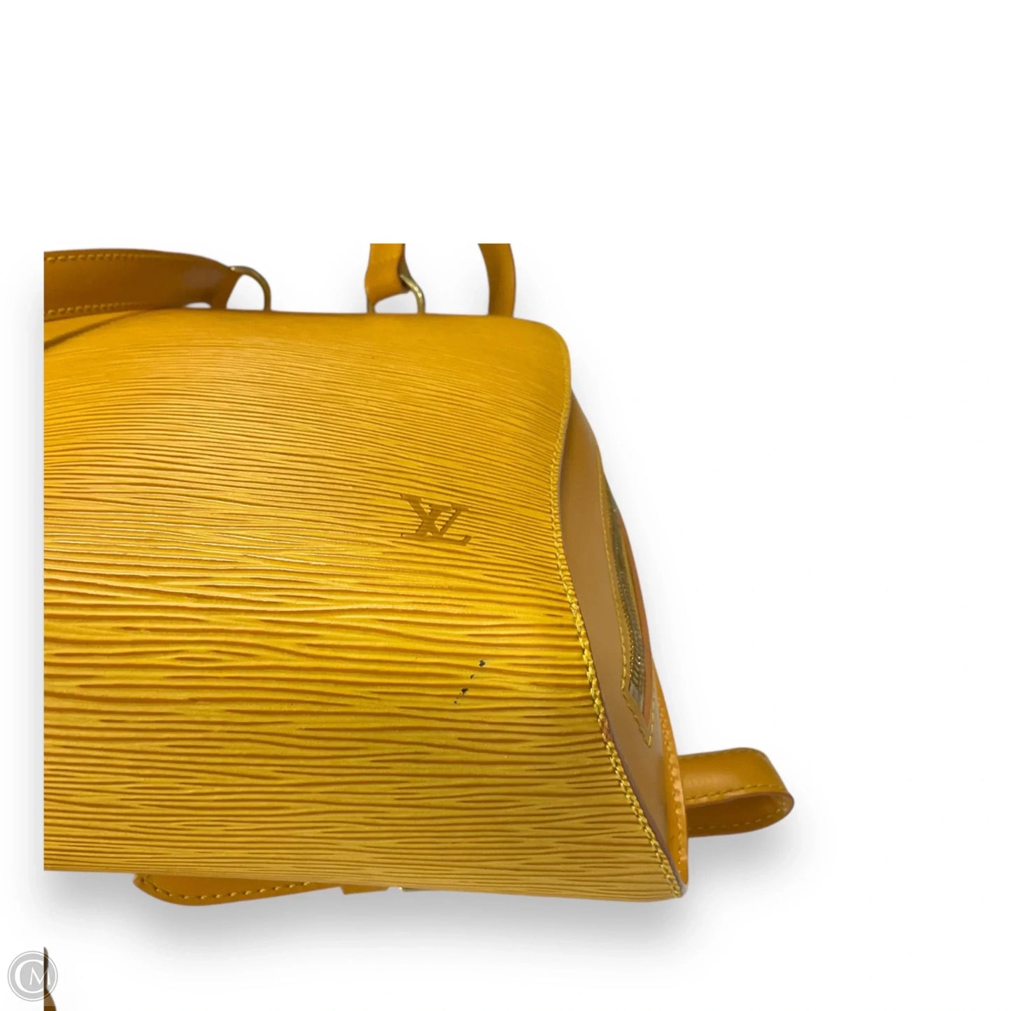 Backpack Luxury Designer By Louis Vuitton, Size: Small