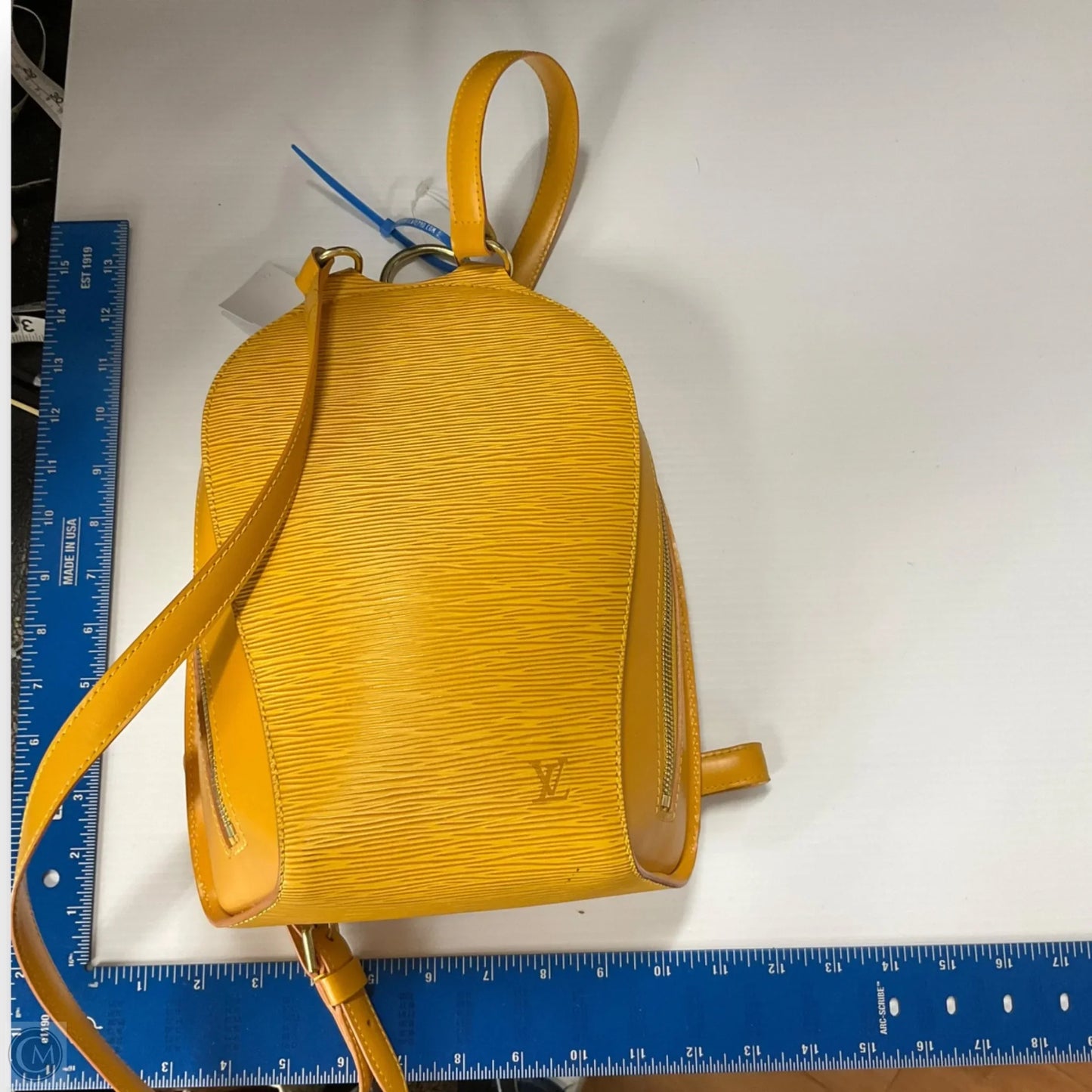 Backpack Luxury Designer By Louis Vuitton, Size: Small