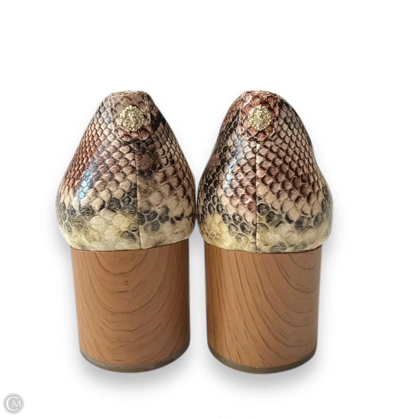 Shoes Heels Block By Anne Klein In Snakeskin Print, Size: 8.5