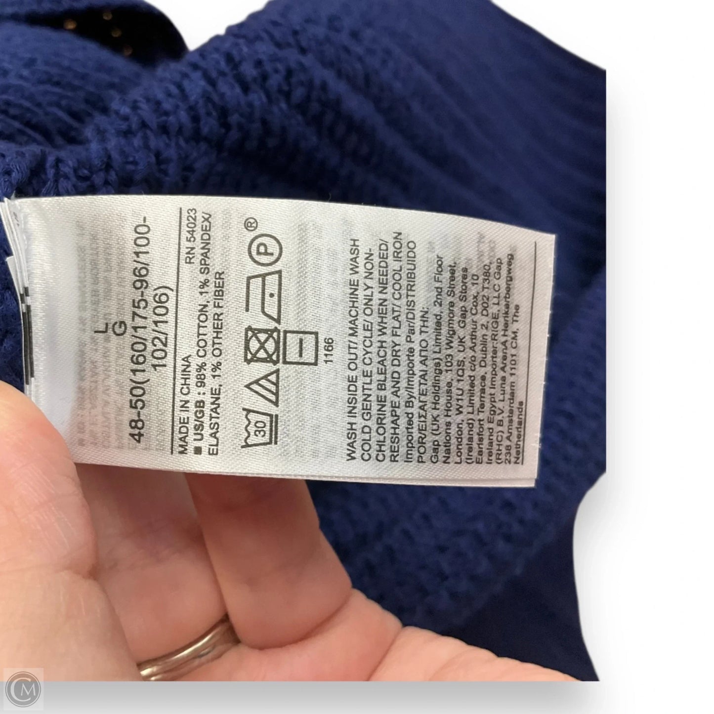 Dress Casual Midi By Banana Republic In Blue, Size: L