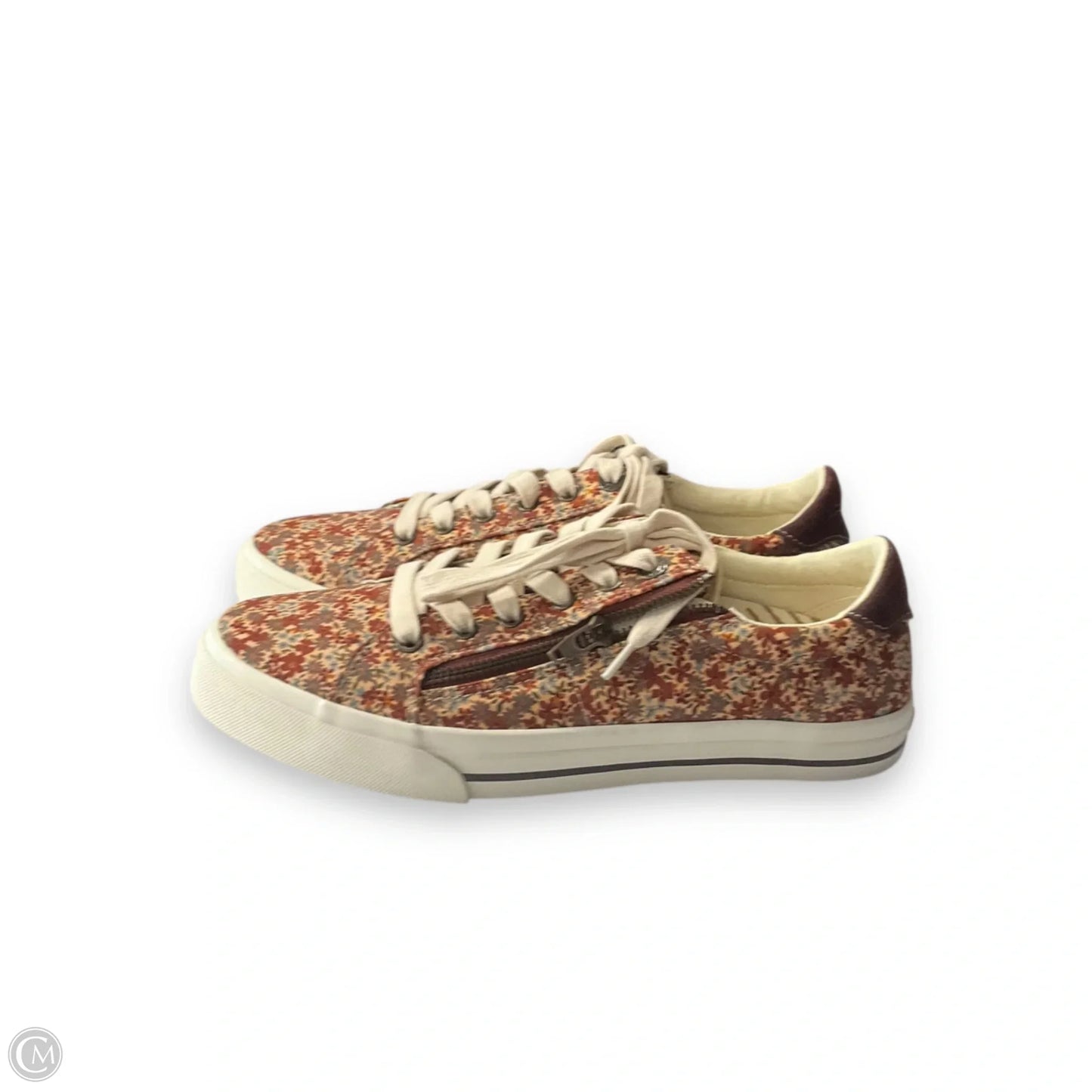 Shoes Sneakers By Taos In Floral Print, Size: 10