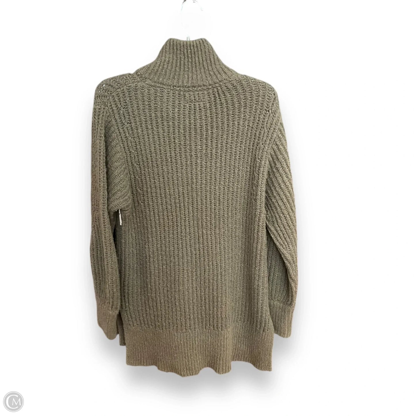Sweater Cardigan By Pilcro In Green, Size: S