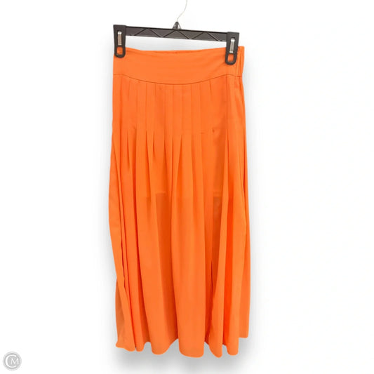 Skirt Maxi By Maeve In Orange, Size: Xxs