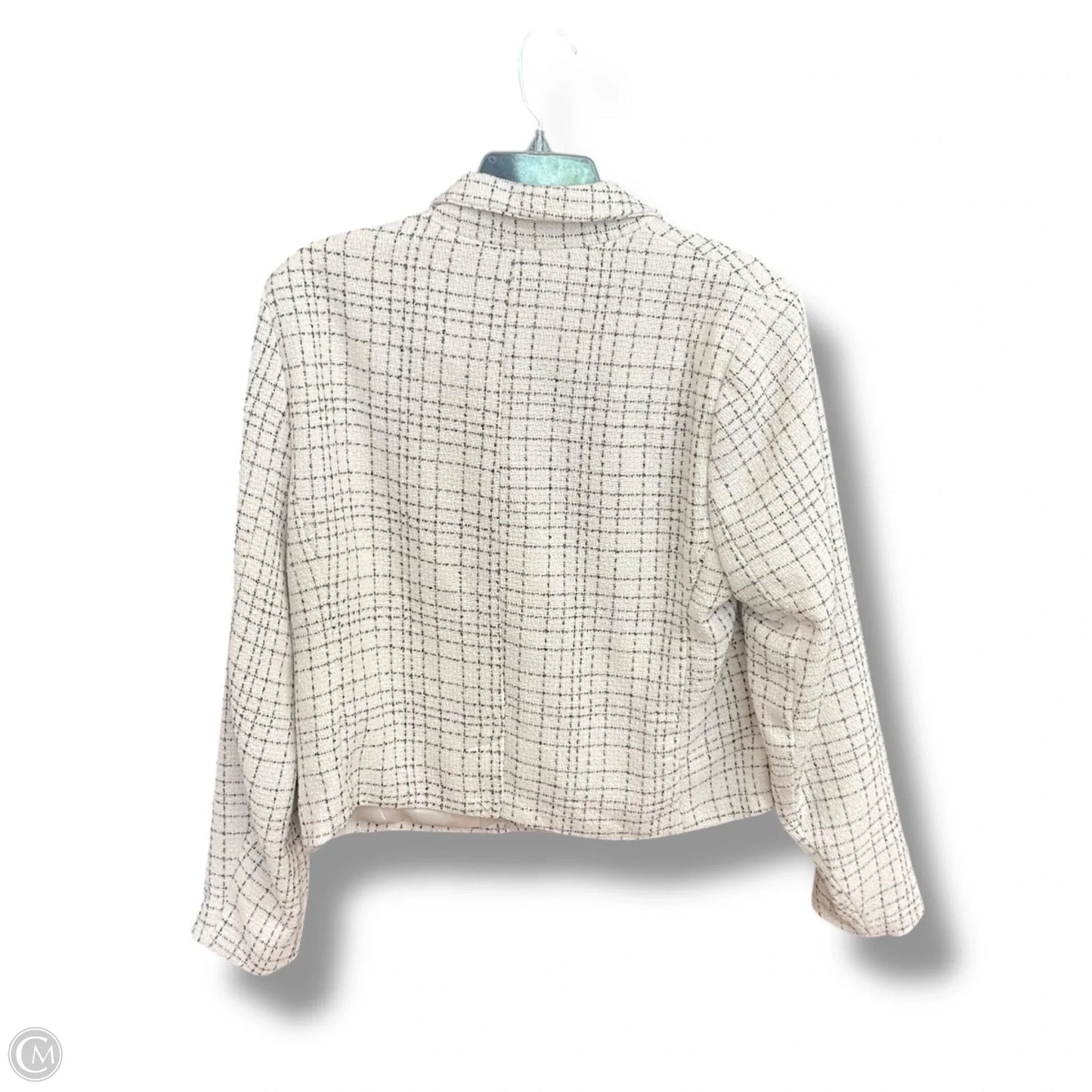Blazer By Draper James In Plaid Pattern, Size: Xl