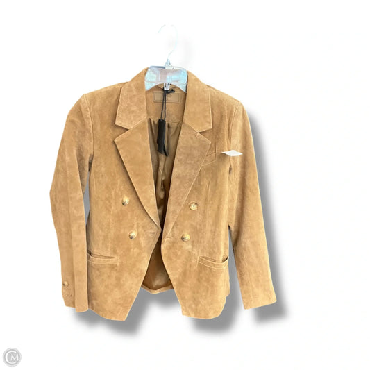 Jacket Leather By Blanknyc In Tan, Size: S