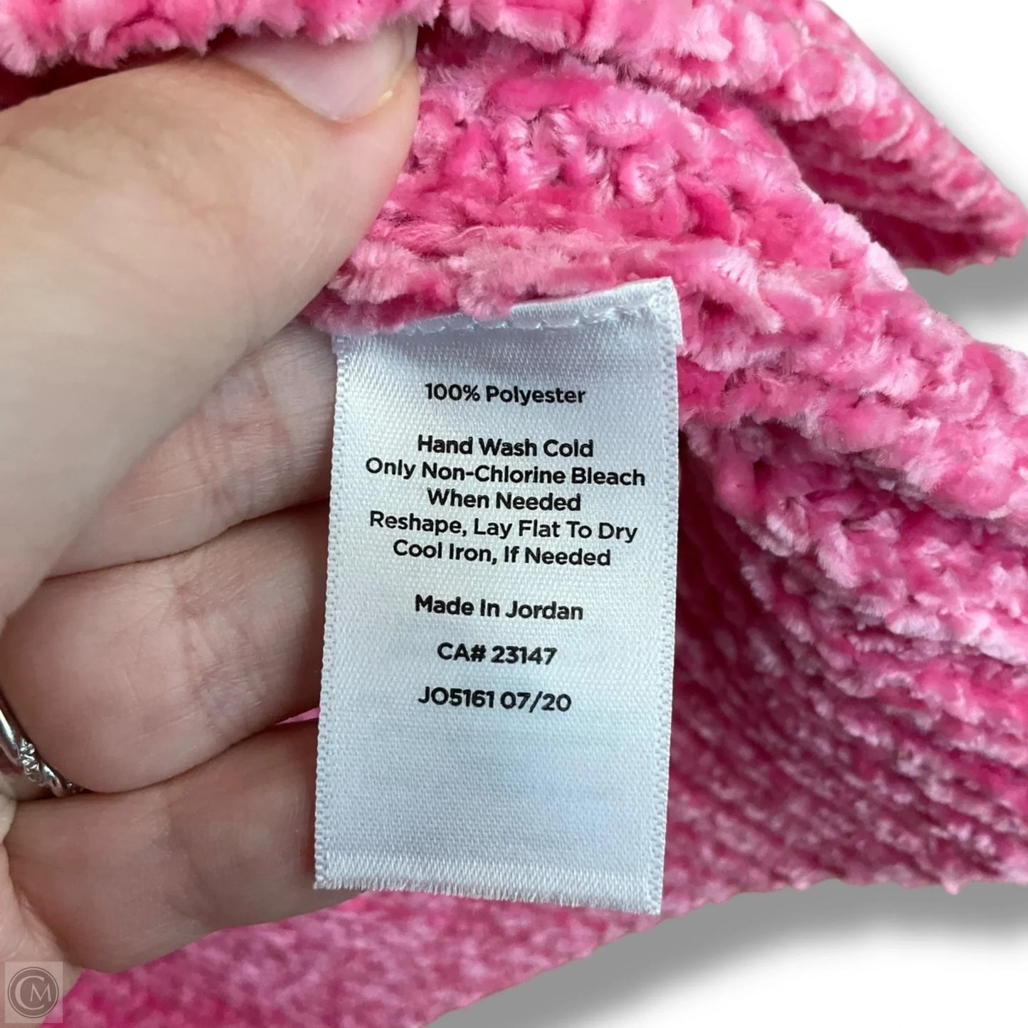 Sweater By Talbots In Pink, Size: L