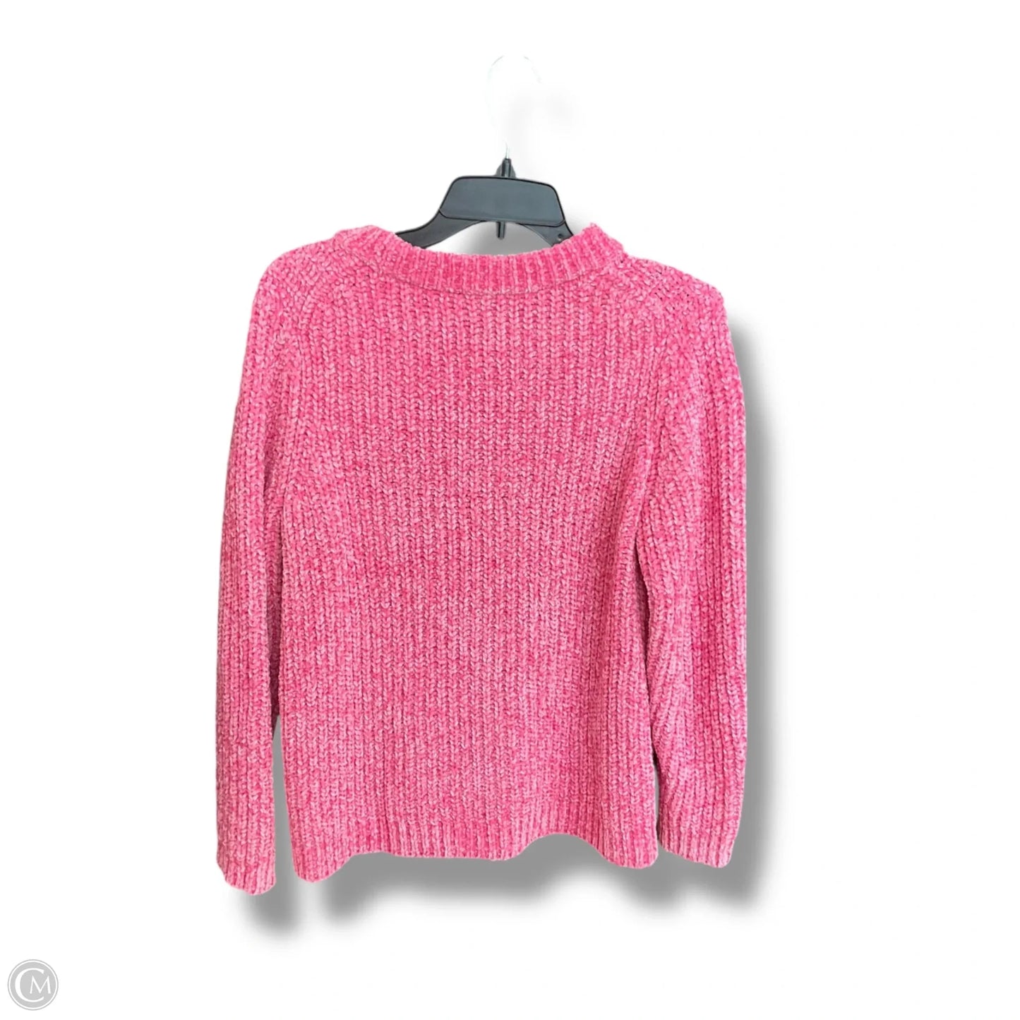 Sweater By Talbots In Pink, Size: L