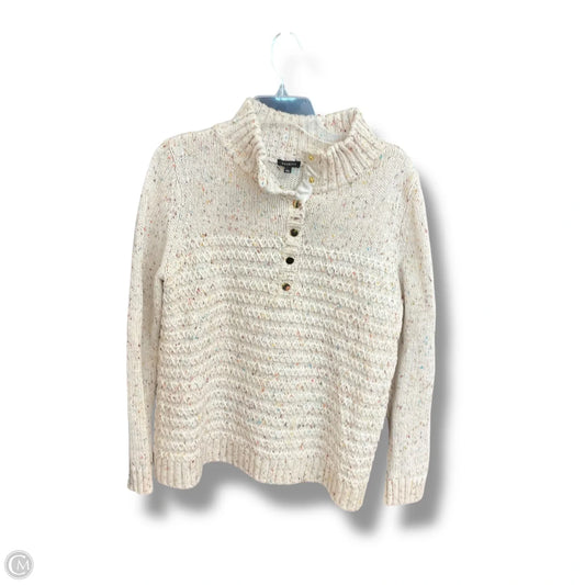 Sweater Cardigan By Talbots In Multi-colored, Size: L
