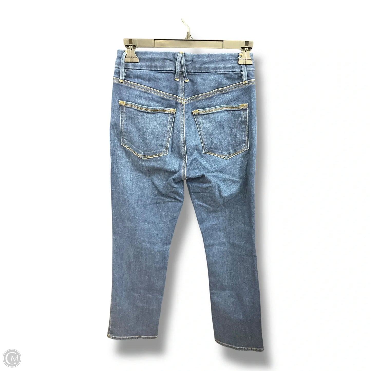 Jeans Straight By Good American In Blue Denim, Size: 0