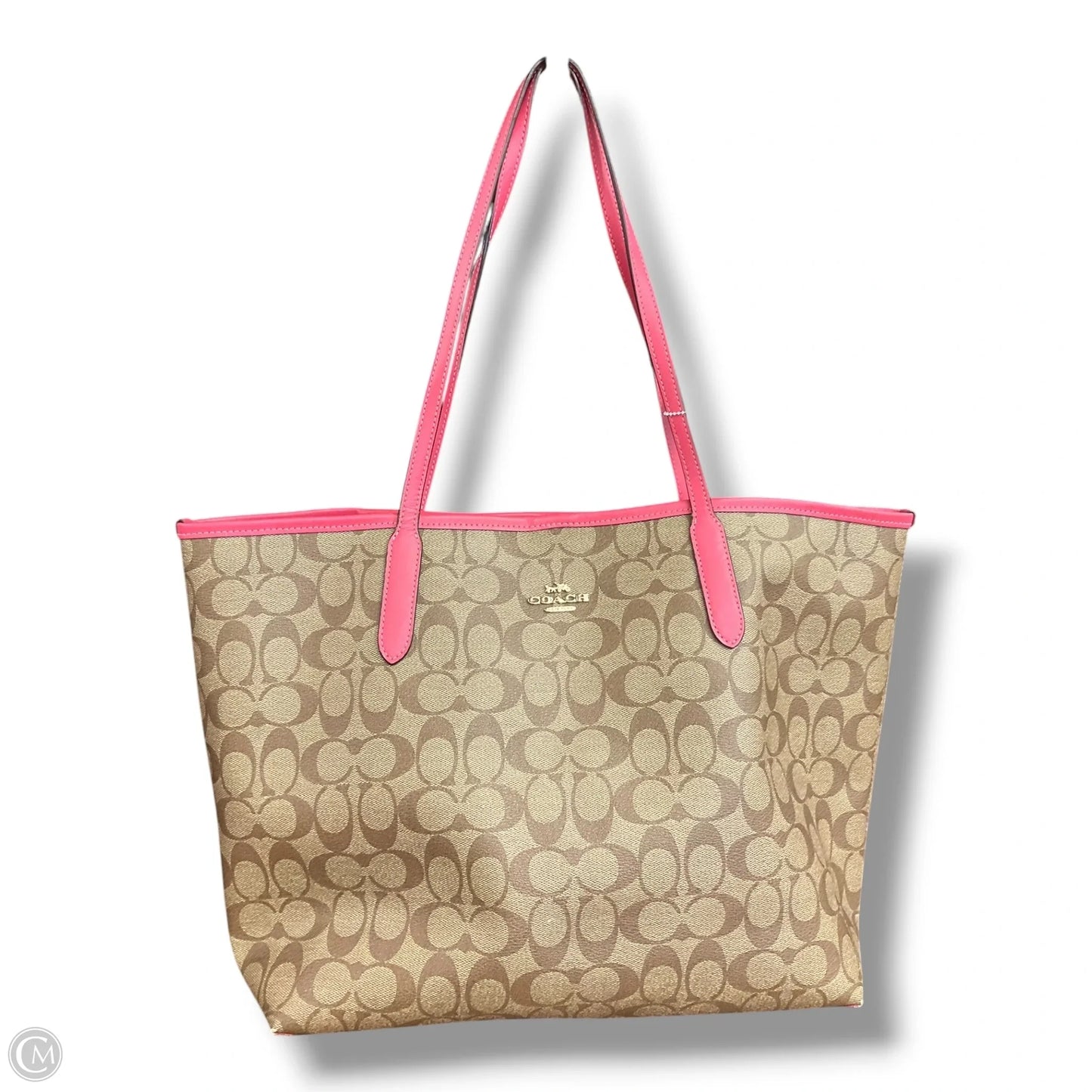 Tote Designer By Coach, Size: Large