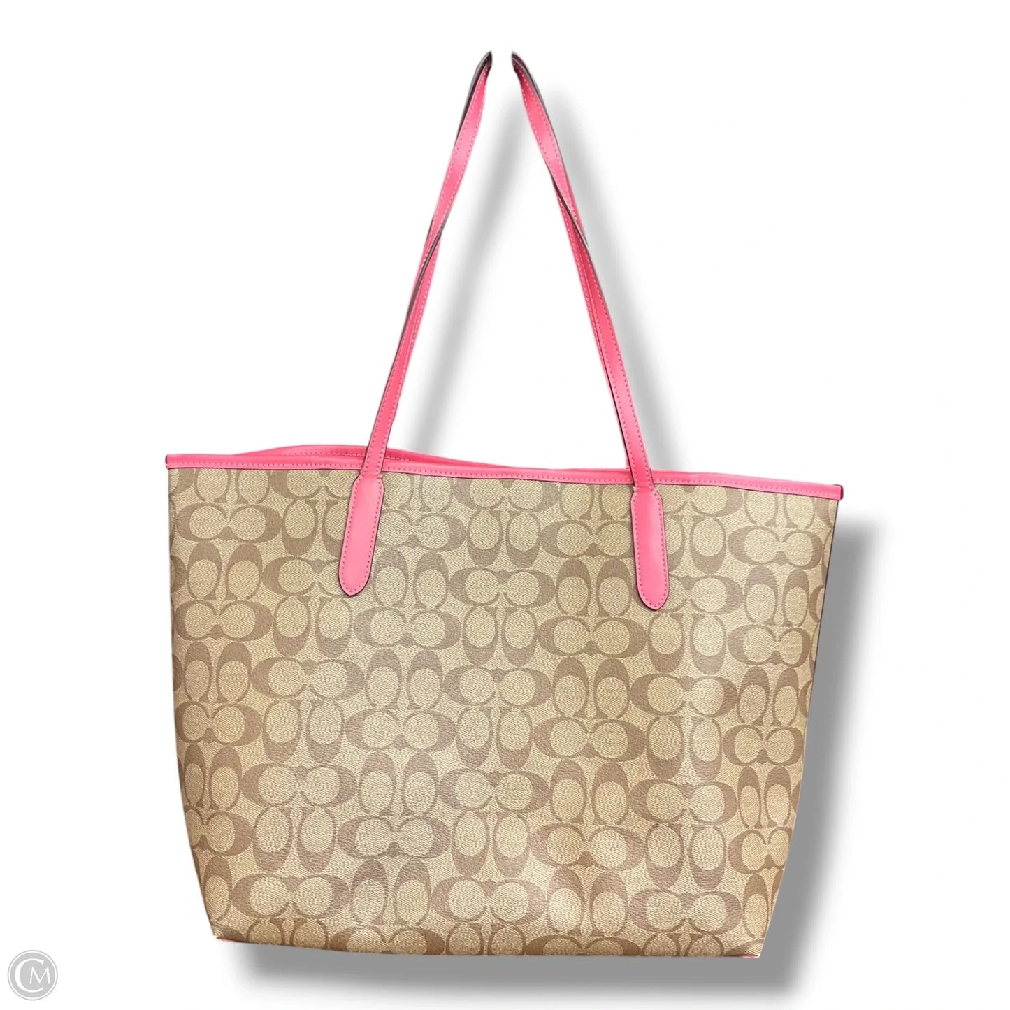 Tote Designer By Coach, Size: Large