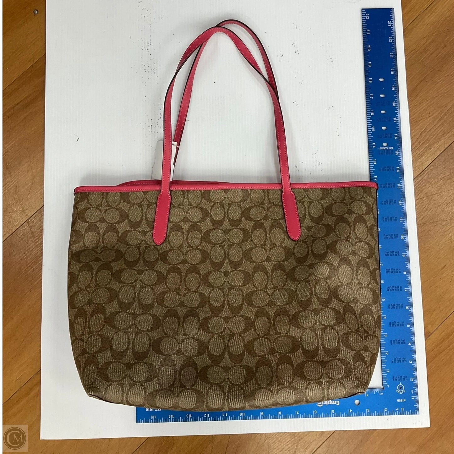 Tote Designer By Coach, Size: Large