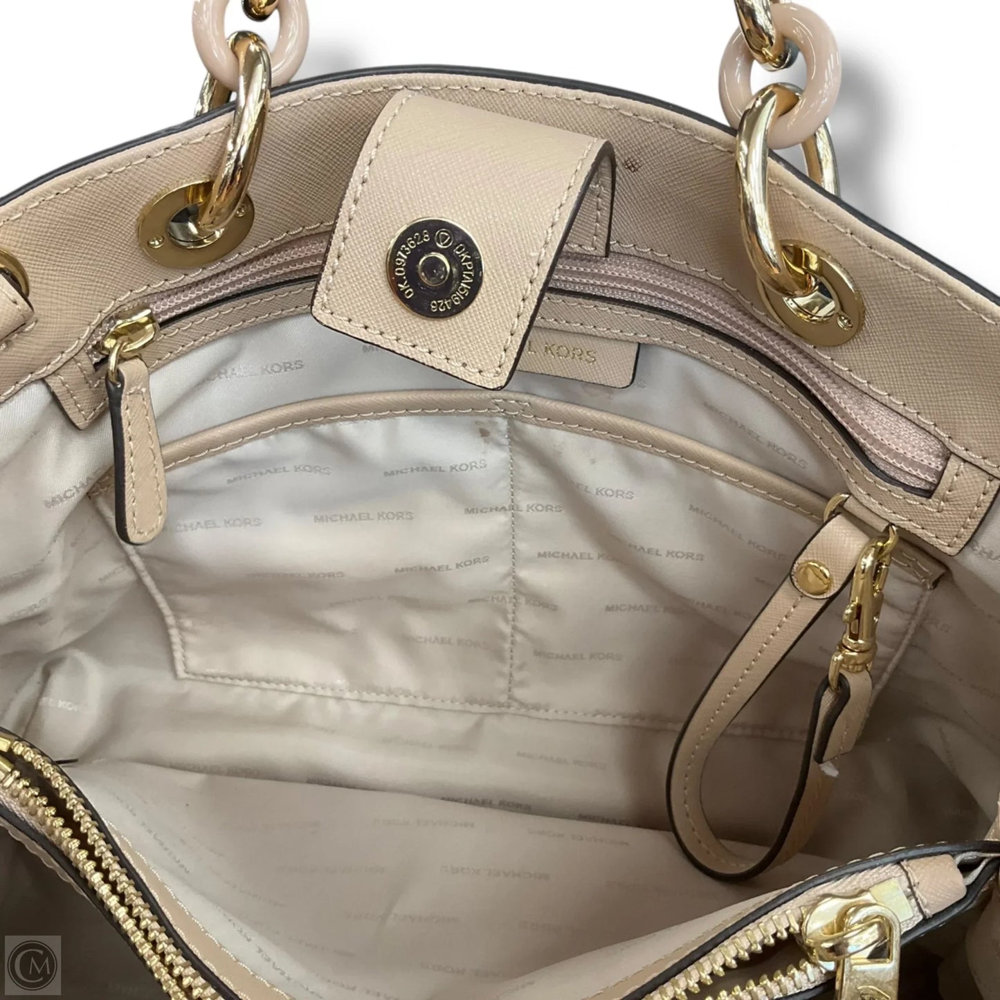 Handbag Designer By Michael Kors, Size: Medium