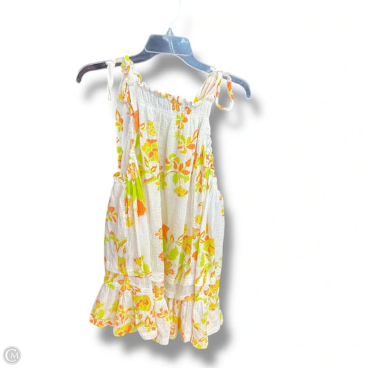 Dress Casual Short By Free People In Floral Print, Size: L