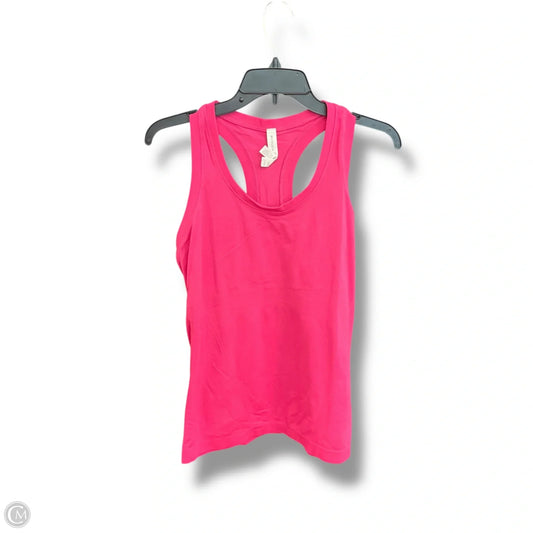 Athletic Tank Top By Athleta In Pink, Size: L