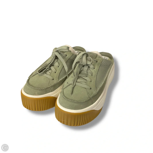 Shoes Designer By Ugg In Green, Size: 8.5