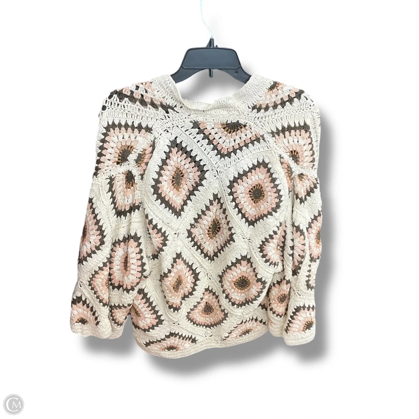 Sweater Cardigan By Anthropologie In Multi-colored, Size: Osfm