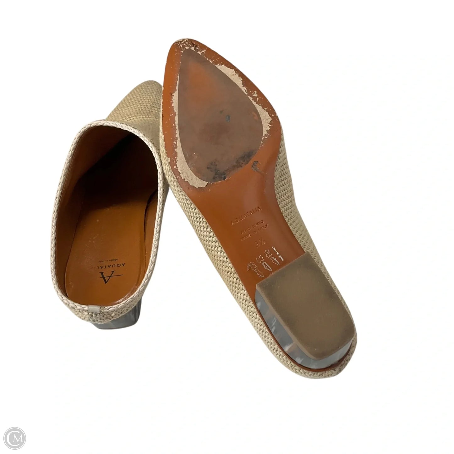 Shoes Flats By Aquatalia In Tan, Size: 9.5