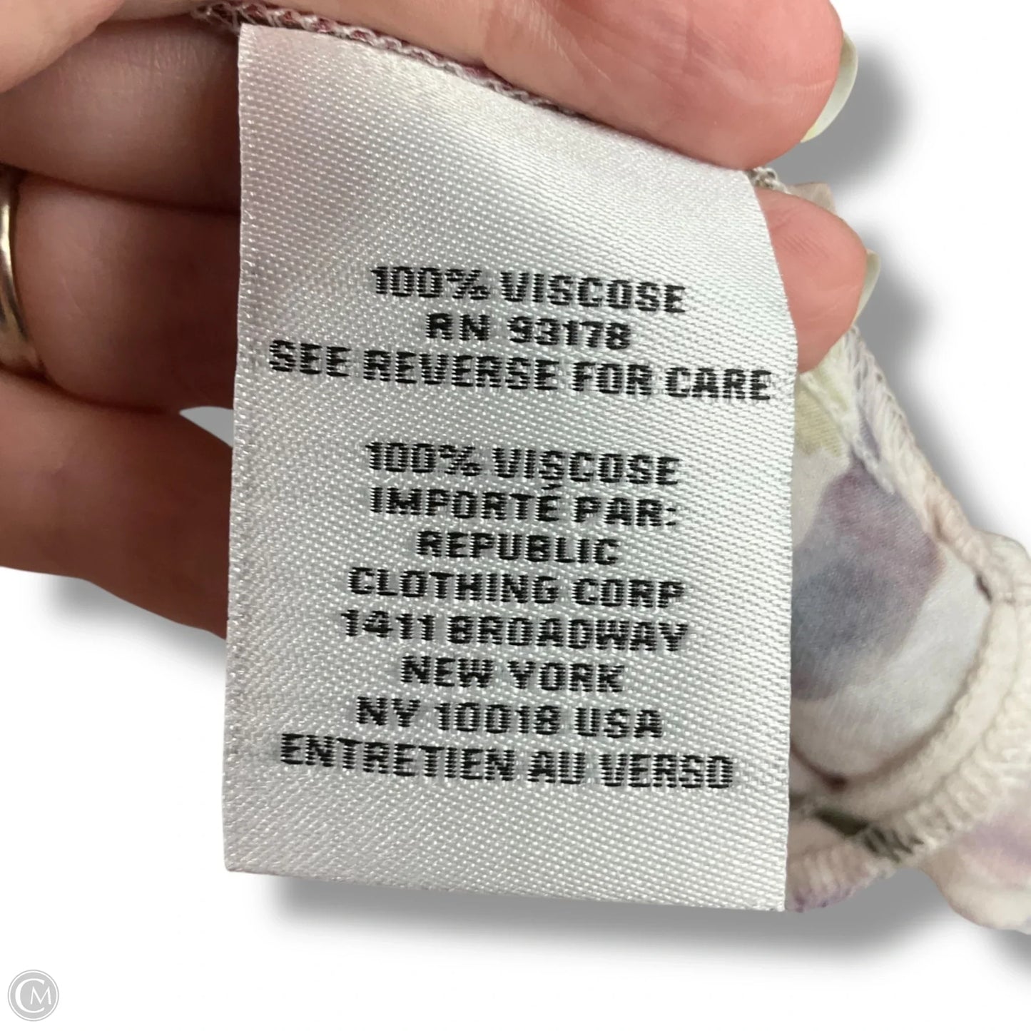 Top Short Sleeve Designer By Jason Wu In Floral Print, Size: Sp