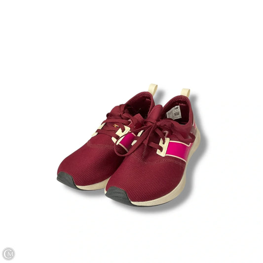 Shoes Athletic By New Balance In Maroon, Size: 6