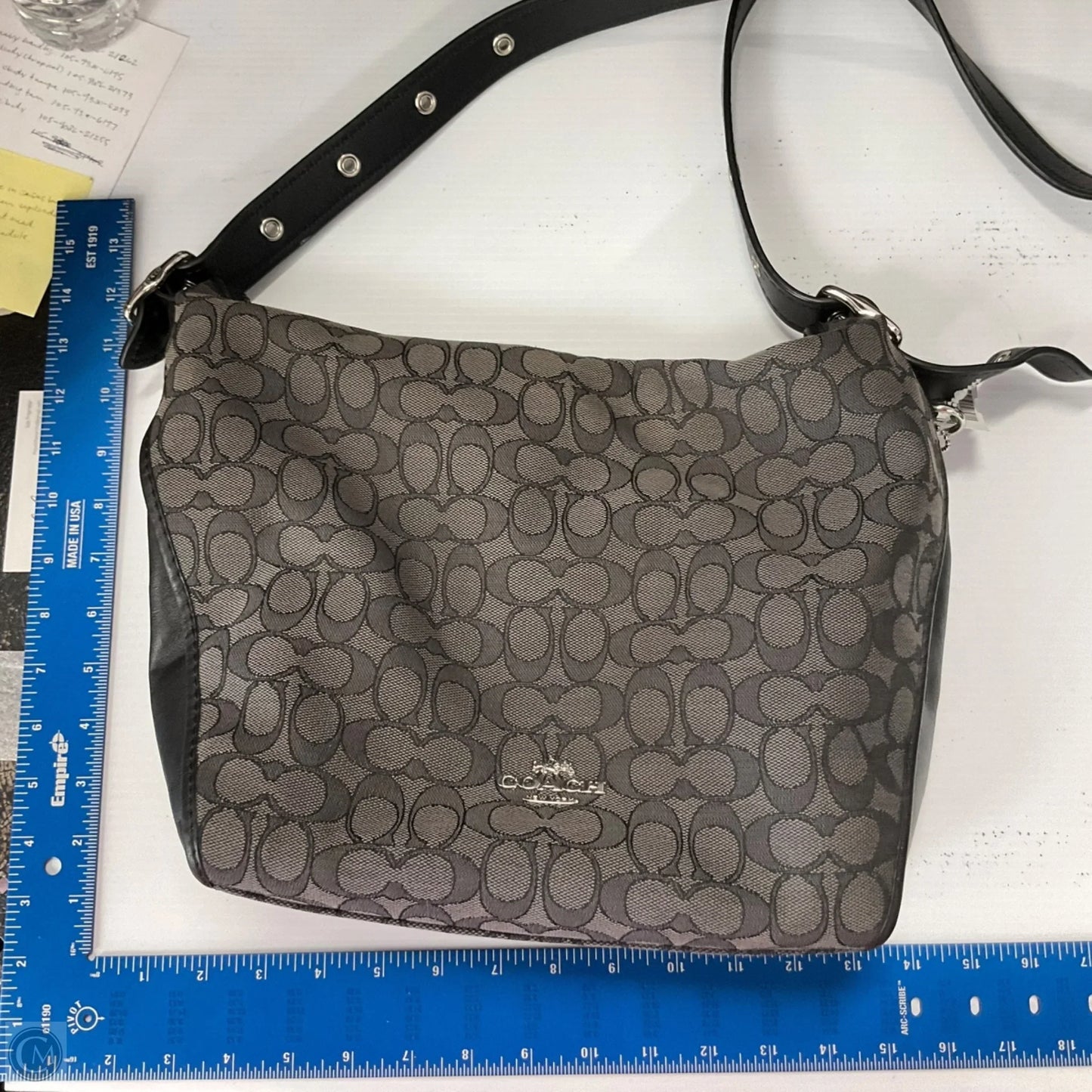 Crossbody Designer By Coach, Size: Large