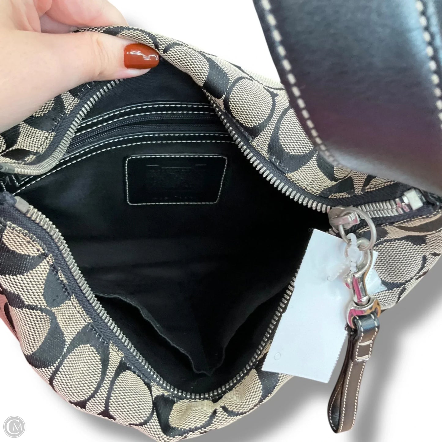 Crossbody Designer By Coach, Size: Medium