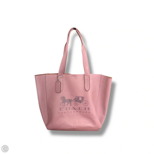 Tote Designer By Coach, Size: Large