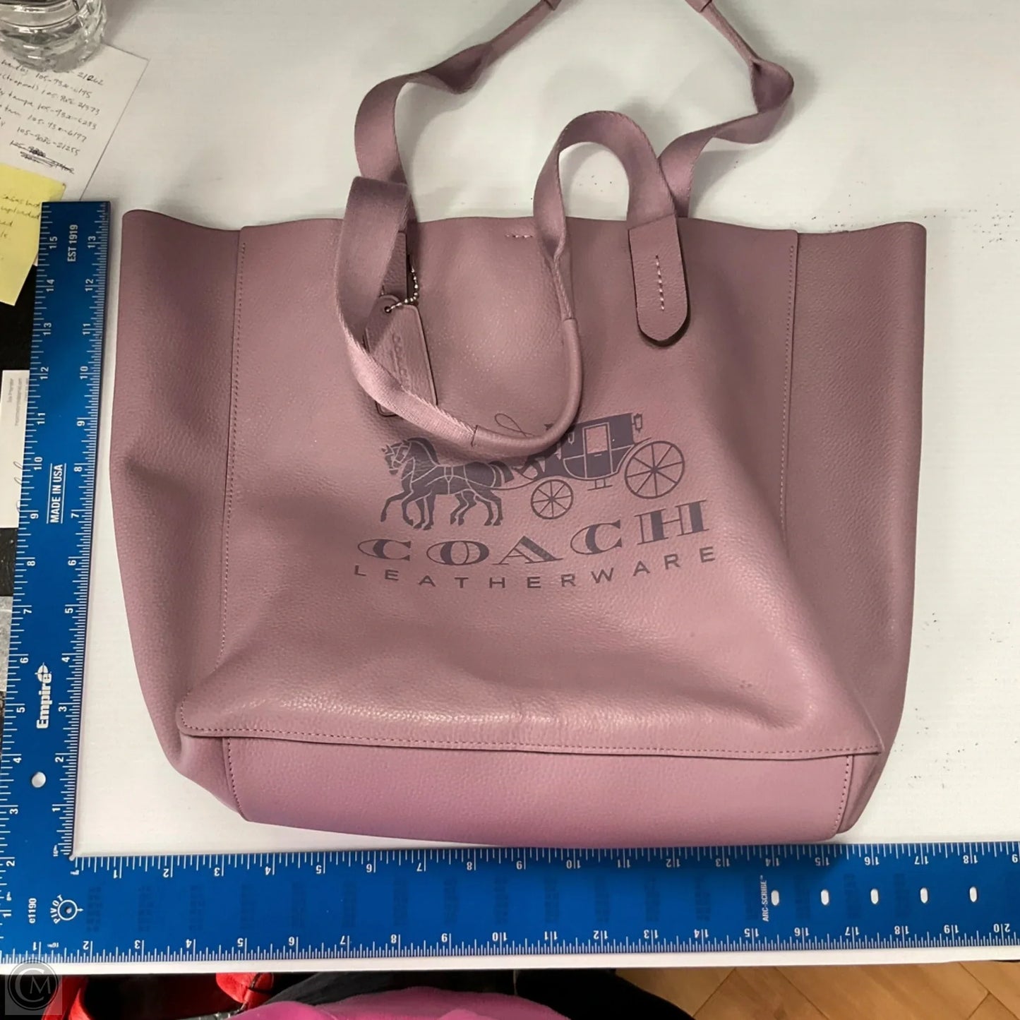 Tote Designer By Coach, Size: Large