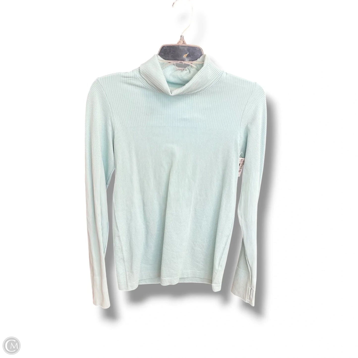 Athletic Top Long Sleeve Crewneck By Athleta In Blue, Size: M