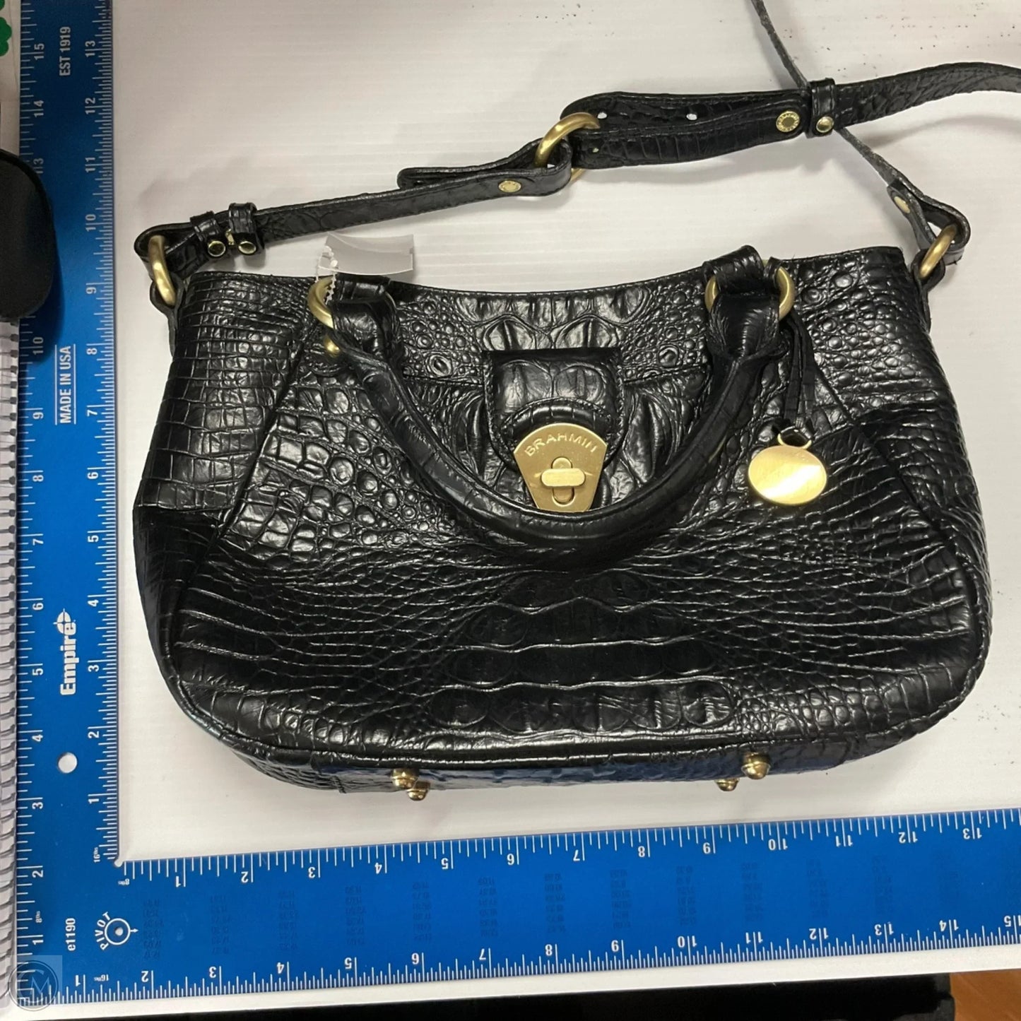 Crossbody Designer By Brahmin, Size: Medium