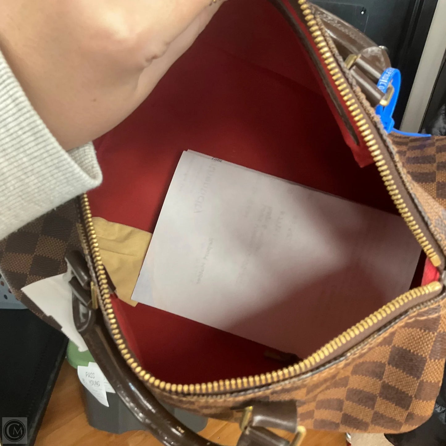 Handbag Luxury Designer By Louis Vuitton, Size: Large