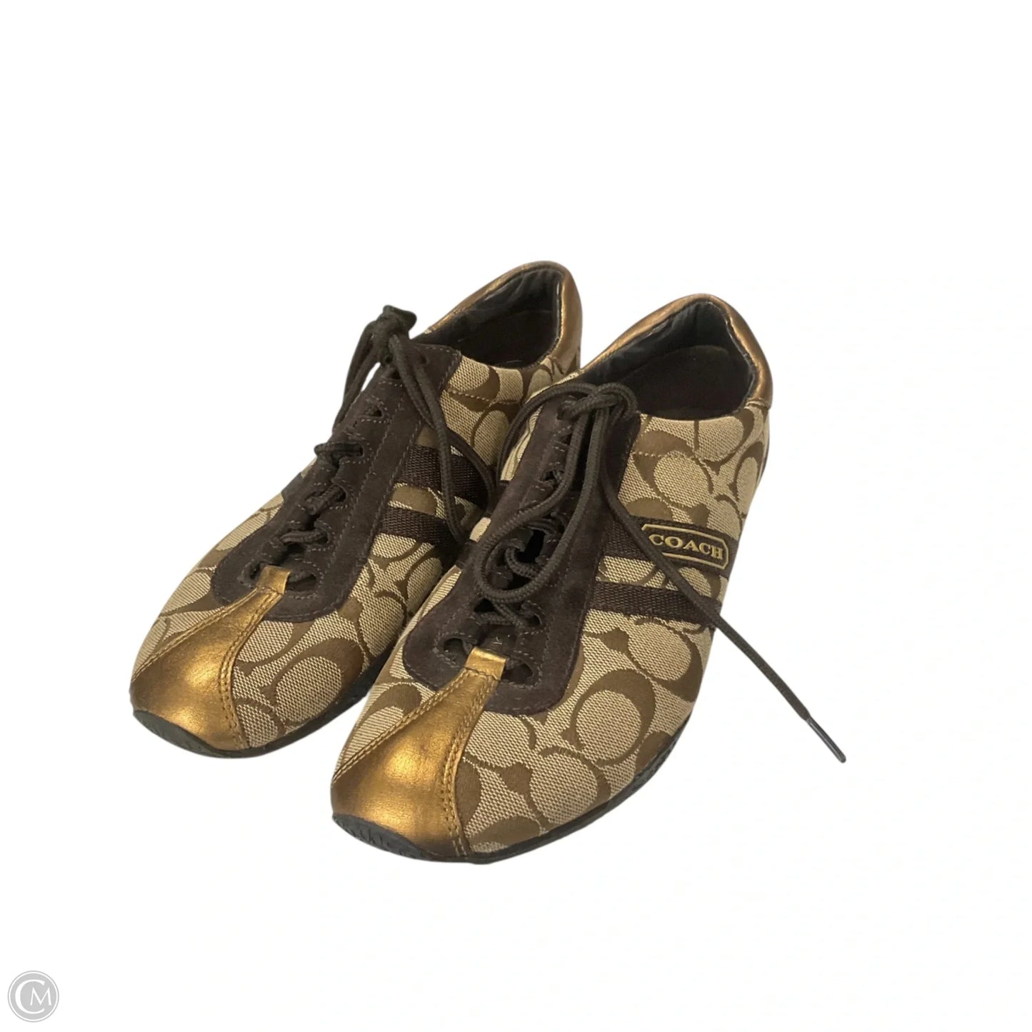 Shoes Designer By Coach In Brown, Size: 7