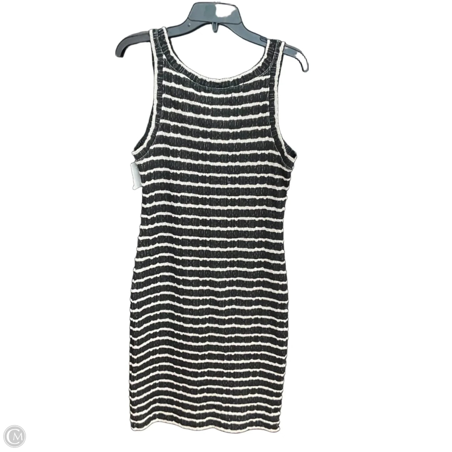 Dress Casual Midi By Max Studio In Black & White, Size: L