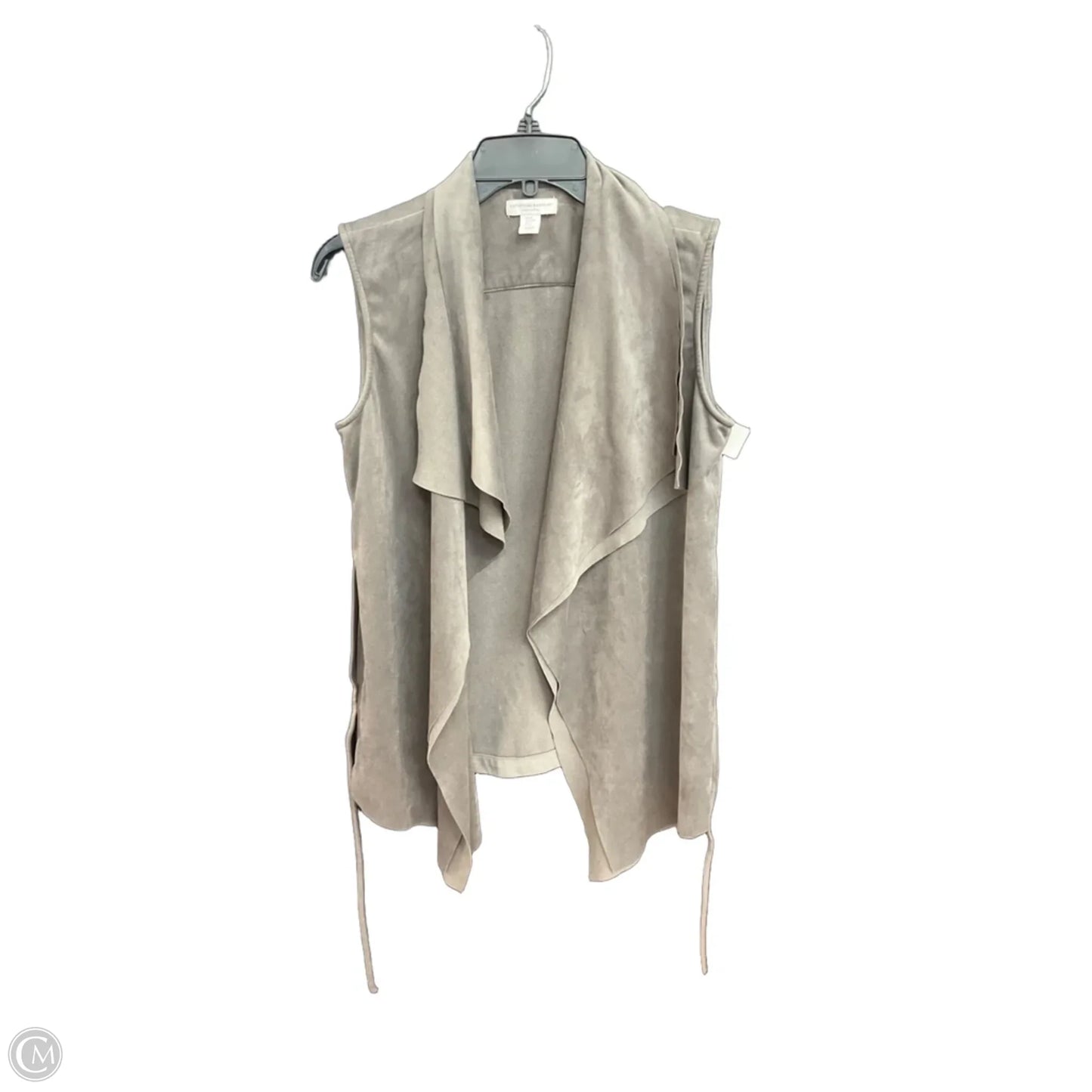 Vest Other By Katherine Barclay In Grey, Size: M
