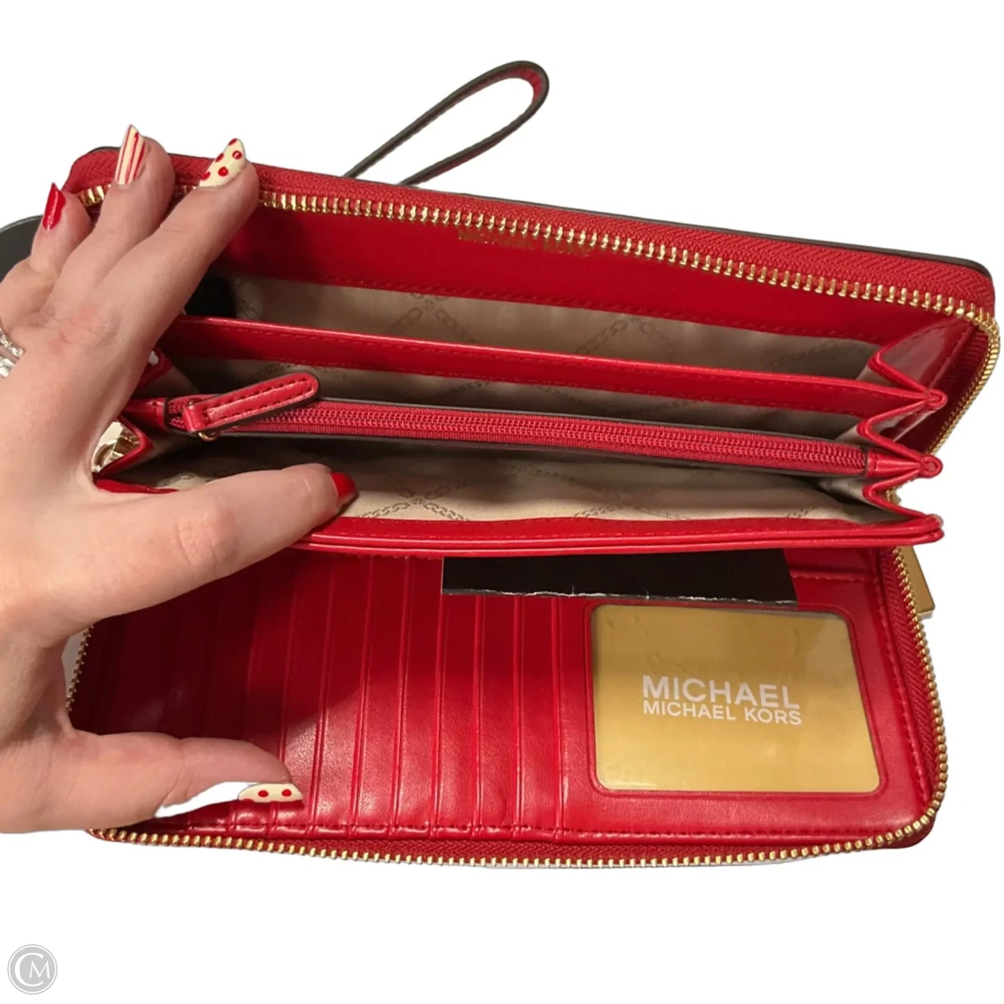 Wristlet Designer By Michael Kors, Size: Large