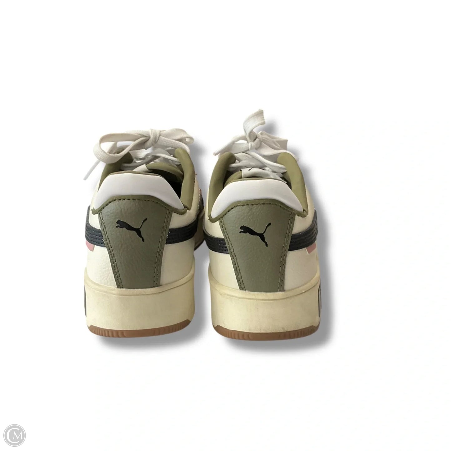 Shoes Athletic By Puma In Green & Pink, Size: 7