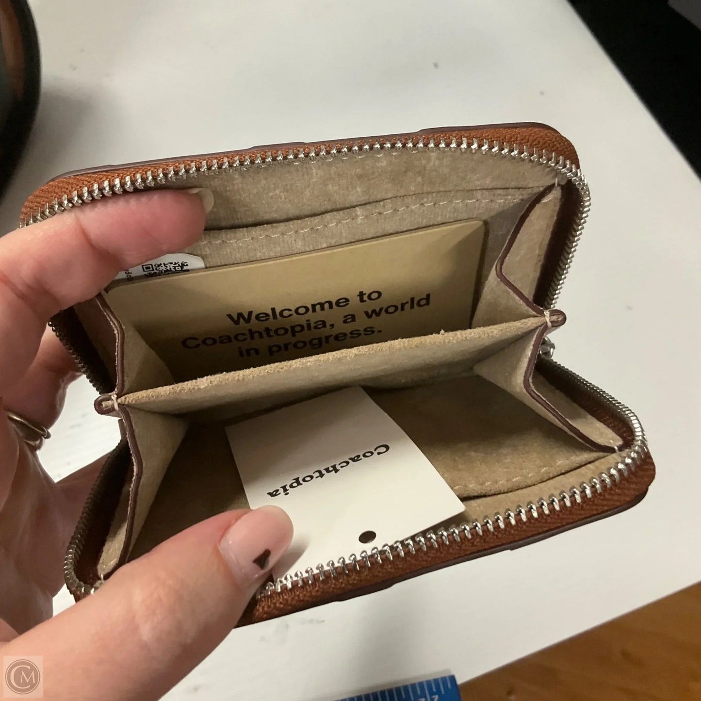 Handbag Designer By Coach, Size: Small