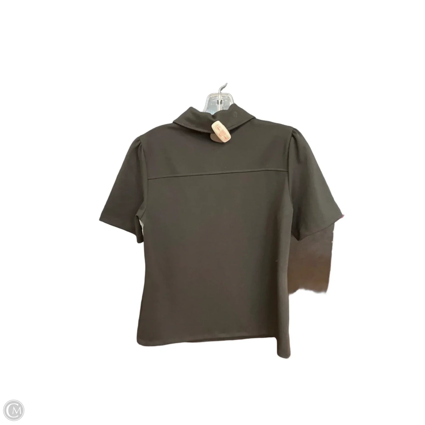 Top Short Sleeve By Talbots In Black, Size: S