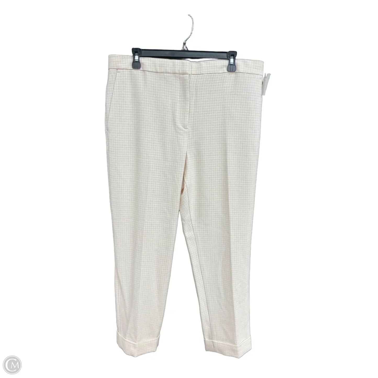 Pants Cropped By Ann Taylor In Beige, Size: 14