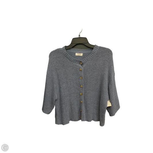 Cardigan By The Workshop In Blue, Size: S