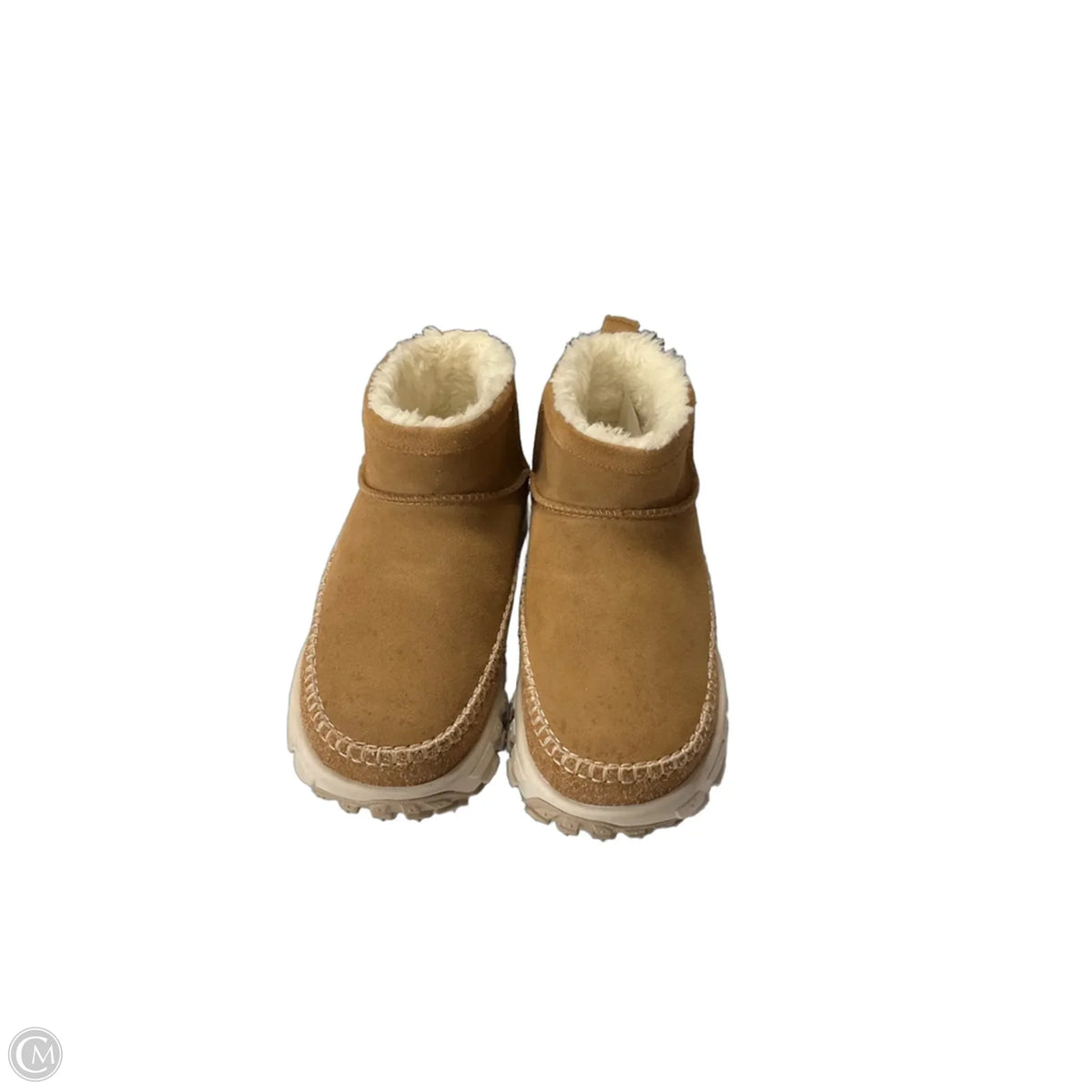 Boots Designer By Ugg In Brown, Size: 7