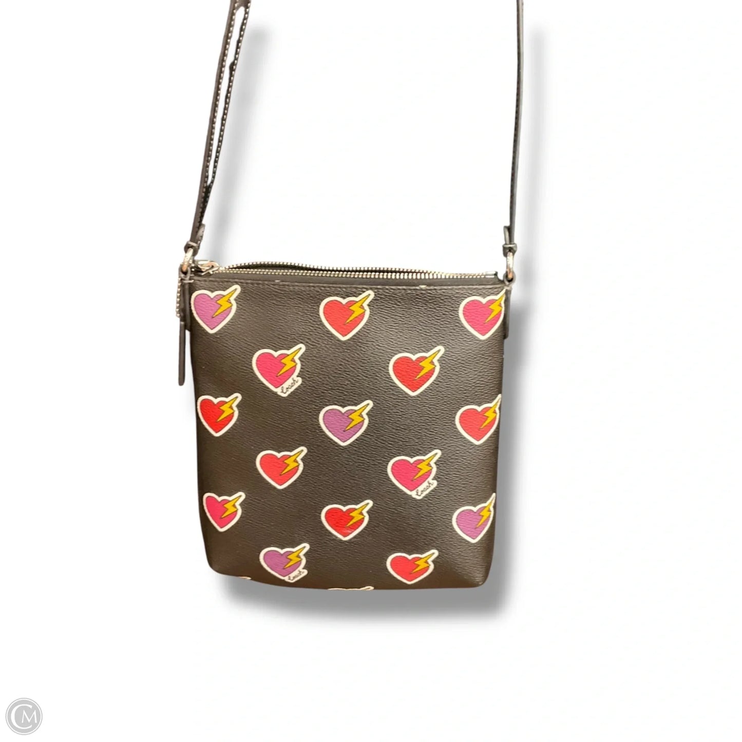 Crossbody Designer By Coach, Size: Medium
