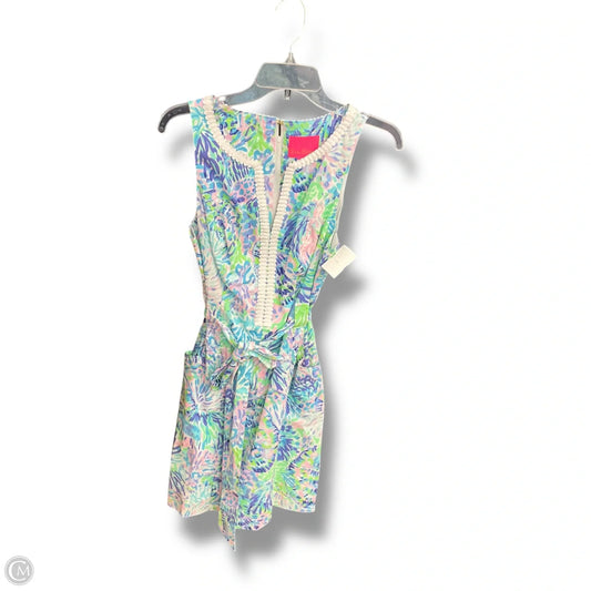 Dress Designer By Lilly Pulitzer In Floral Print, Size: 6